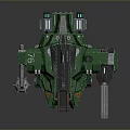 Mech Warrior Mech Soldier Machine Battlearm Mechanical Battlearm Machine Fighter Robot 3d model