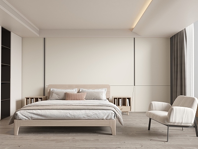 Modern Bedroom 3d model