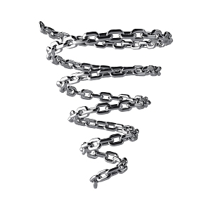 Modern Metal Chain Iron Chain 3d model