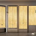 New Chinese Transparent Stone Screen 3d model