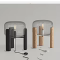 Modern table lamp 3d model