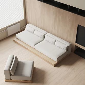 Sili MALABAR combination sofa 3d model