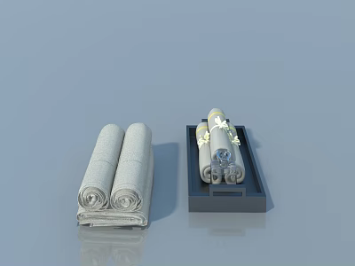 Ornaments scene 3d model