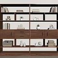 Shelf Bookshelf 3d model