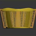 Colorful Plastic Mesh Baskets in Orange Pink and Yellow for Home Storage