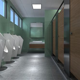 Modern toilet 3d model