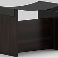 Sleek Modern Functional Desk With Wooden Frame And Smooth Tabletop Design