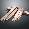 Old Rustic Wooden Planks Stacked As Natural Home Decor Household Items