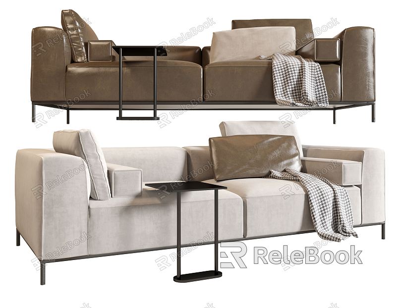 Modern Poliform double sofa model