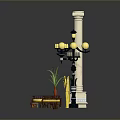 Columns Stone Columns Stone Columns Old Columns Roman Columns Roman Columns Classical Columns Greek Columns 3d model