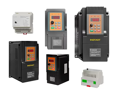 Industrial Control Switch Panels By VUSTART With Digital Display Buttons And Indicators 3d model