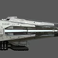 Futuristic Sci Fi Starship With Intricate Metallic Surface And Detailed Structure
