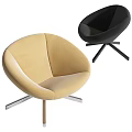 Minotti single sofa 3d model