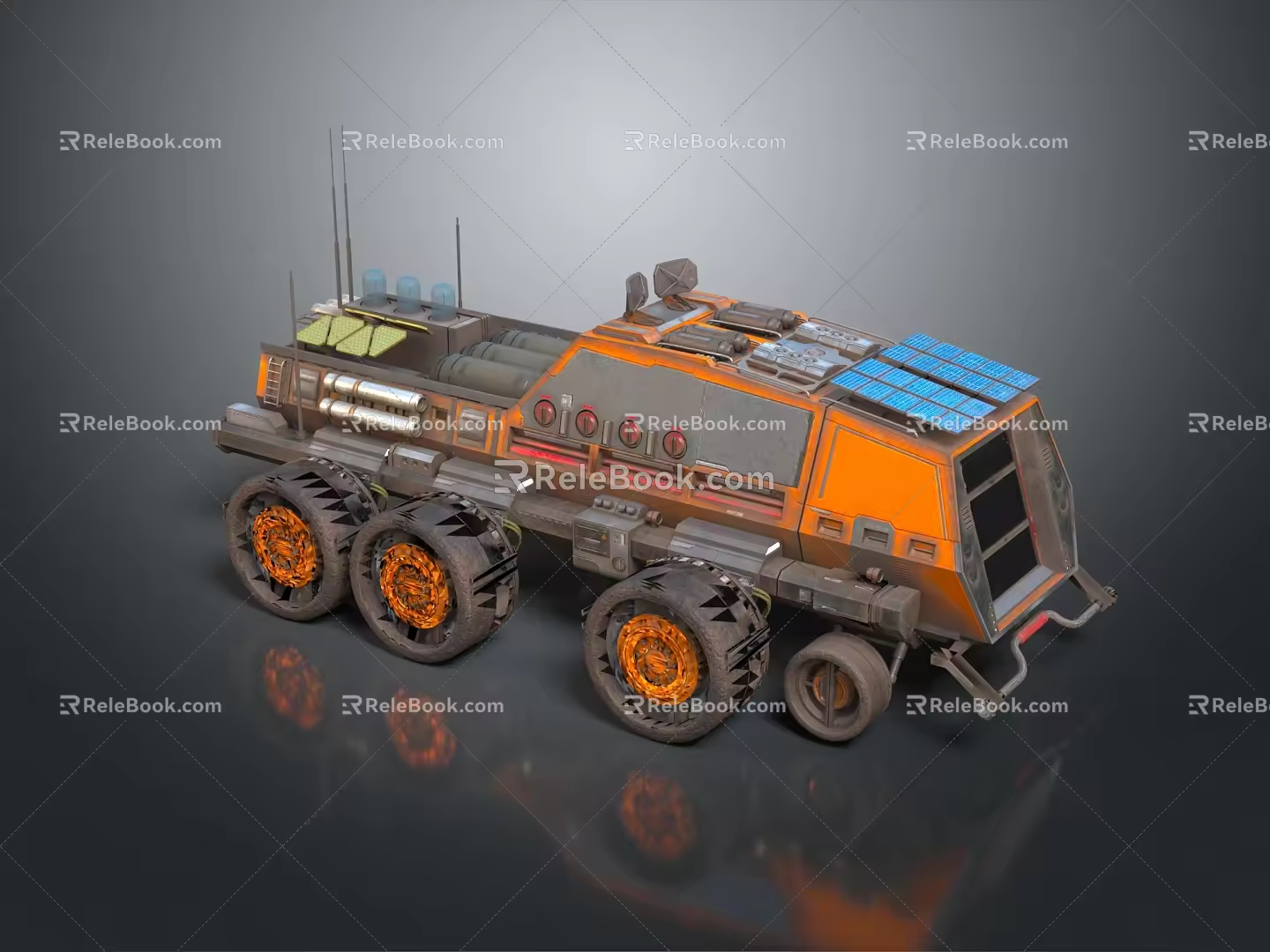Modern Mars Exploration Rover Mars Exploration Rover Mars Probe 3d model