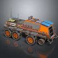 Modern Mars Exploration Rover Mars Exploration Rover Mars Probe 3d model