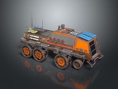 Modern Mars Exploration Rover Mars Exploration Rover Mars Probe 3d model