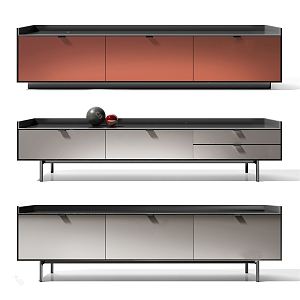 Modern TV Cabinet Side Cabinet 3d model