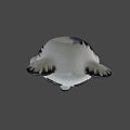 Playful 3D Panda Cartoon Character With Big Eyes And Open Arms