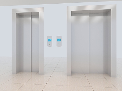 Modern Elevator 3d model