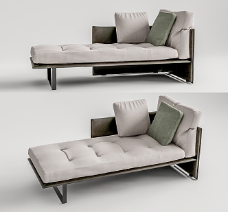 Modern chaise longue 3d model