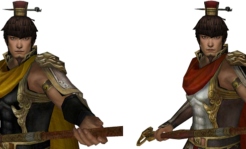 Modern Game Character Three Kingdoms Unparalleled Character Man 3d model