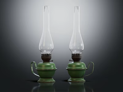 Modern Kerosene Lamp Fuel Lamp 3d model Modern Kerosene Lamp Fuel Lamp 3d model