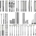 Various Modern Outdoor Lights With Different Styles For Garden And Street Use