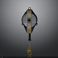 Black and Yellow Safety Fall Arrest Device With Metal Hook And Warning Lights