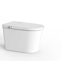 White Modern One Piece Toilet With Sleek Design And Clean Lines