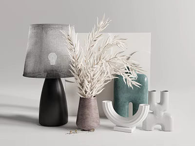 Modern Ornaments Combination Vase Ornaments 3d model