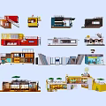 Various Restaurant Exterior And Interior Design Models With Different Creative Styles