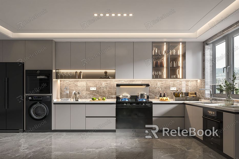 Modern Kitchen model