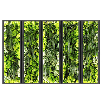 Modern Green Plant Wall Plant Wall Green Plant Wall Decoration 3d model