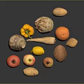 Colorful Fresh Fruits And Vegetables Assortment With Apples Oranges Bell Pepper And Root Vegetables