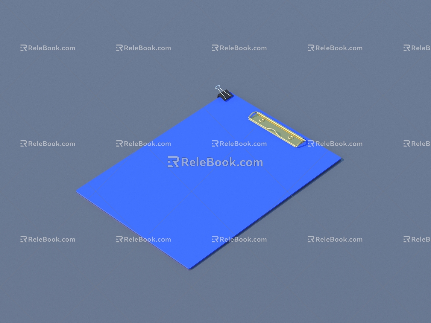 File folder sketch office supplies 3d model