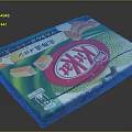 Delicious Japanese KitKat Melon Flavor Chocolate Snack Bar Green Packaging