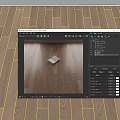 Modern Flooring Wood Flooring 3d model