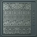 Carved Taotie Pattern 3d model