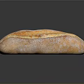 Freshly Baked Artisan Bread With Golden Crust And Soft Interior