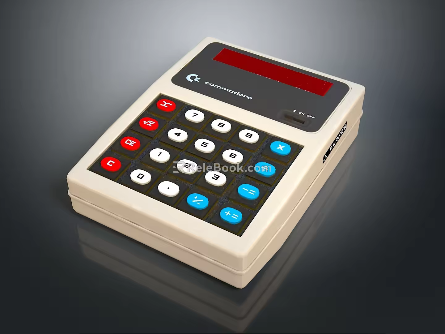 Modern Calculator Electronic Calculator Casio Calculator 3d model