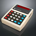 Modern Calculator Electronic Calculator Casio Calculator 3d model