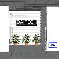 Modern Public Office Space With Open Layout Desks Computers And Office Chairs