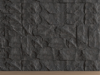 rock background wall model