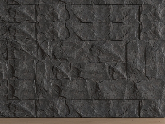 rock background wall 3d model