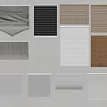 Various Styles And Colors Of Window Blinds For Home Decor And Window Treatments