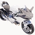 Motorcycle 3d model