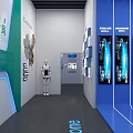 Multidimensional Open Real Economy Sharing Exhibition With Digital Tech And Future 3d model