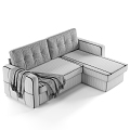 French Multiplayer Sofa 3d model