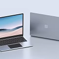 Laptop Tablet Apple Tablet iPad Tablet Apple Computer Stylus Pen Keyboard 3d model