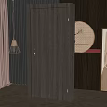 Single door 3d model